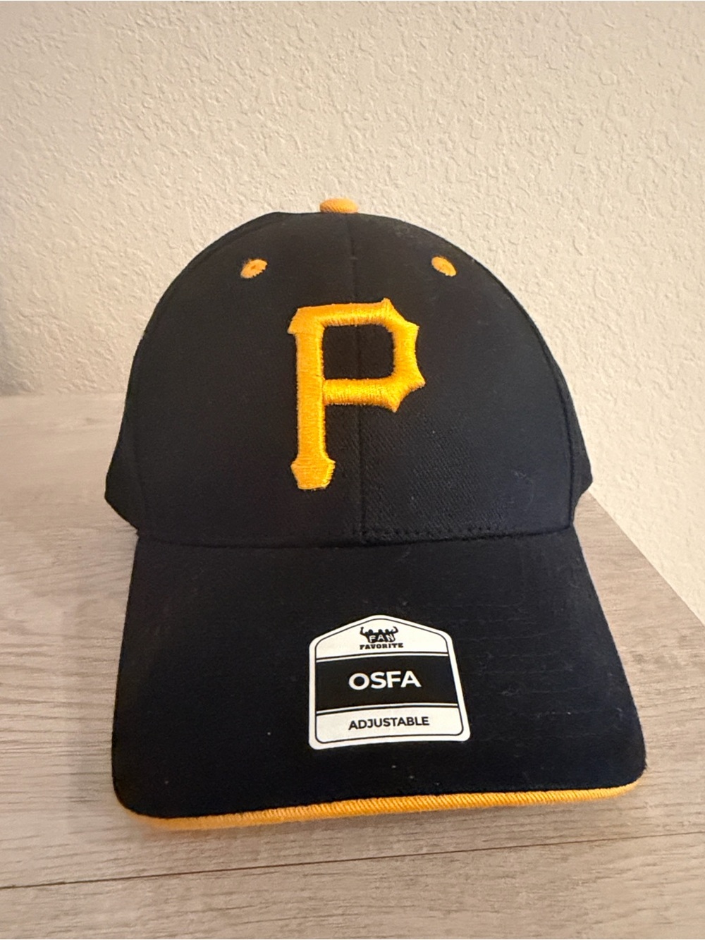 Pittsburgh Pirates Black Gold MLB Baseball Cap Adjustable Hat
